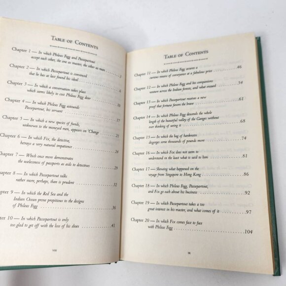 Around The World In Eighty Days By Jules Verne Hardcover Classic Edition - Picture 8 of 9